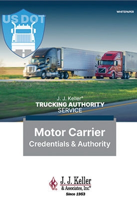 FREE Motor Carrier Credentials & Authority Whitepaper